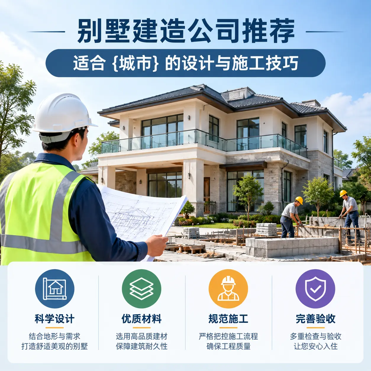 别墅建造公司推荐：适合 白云 的设计与施工技巧