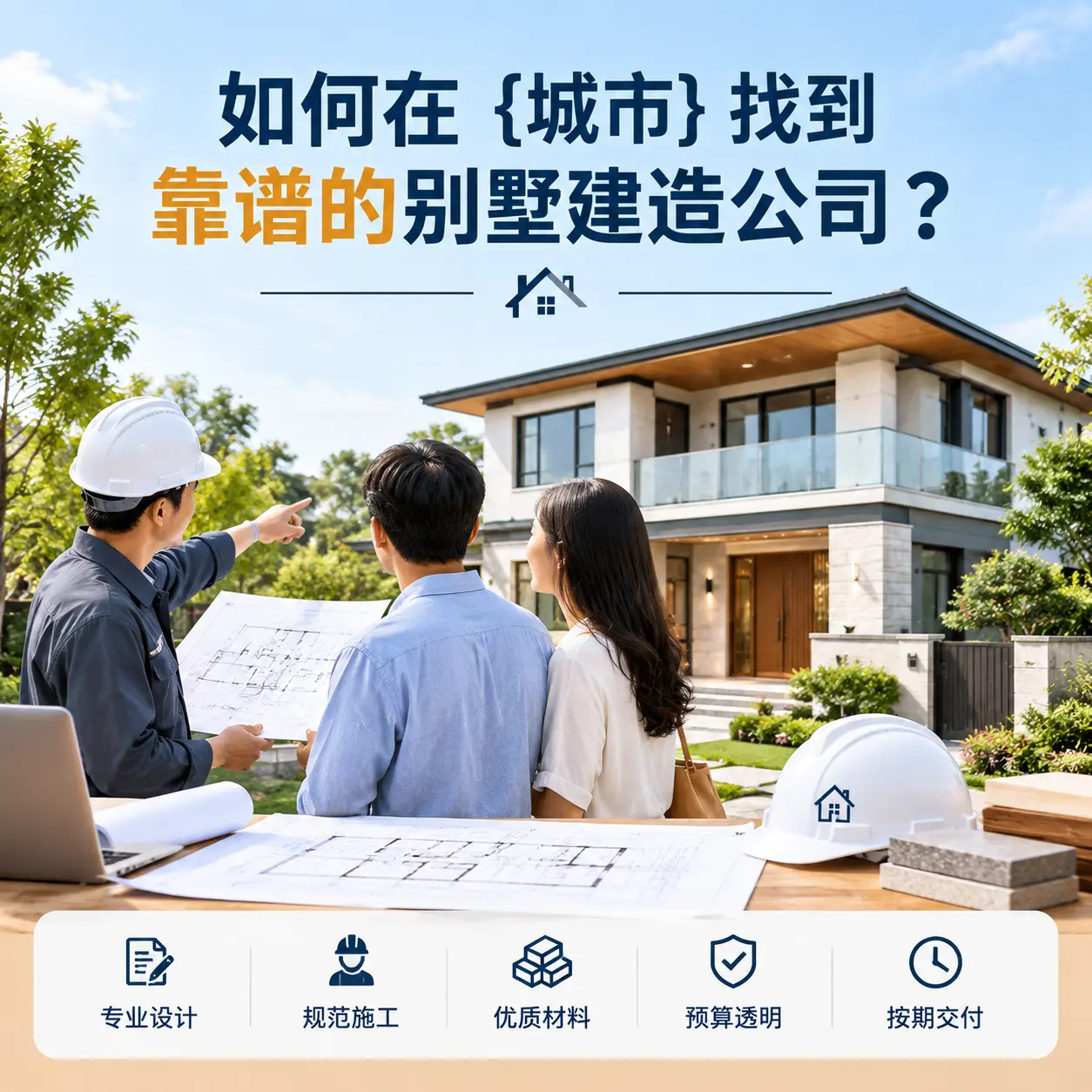 如何在 白云 找到靠谱的别墅建造公司？