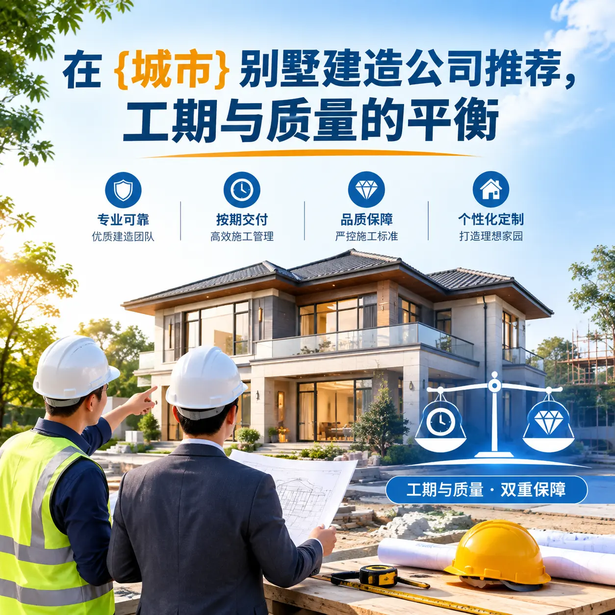 在 白云 别墅建造公司推荐，工期与质量的平衡