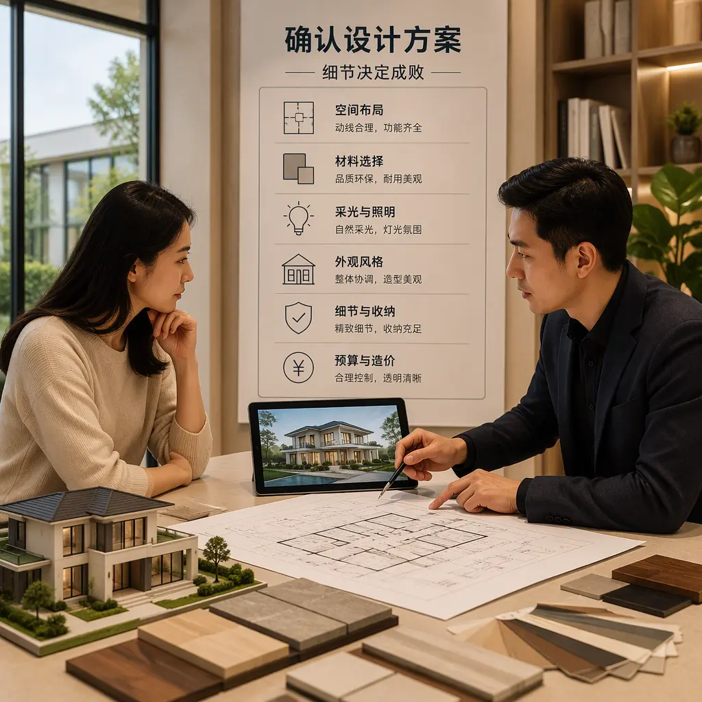 别墅建造公司推荐：与设计师沟通的有效技巧在 白云