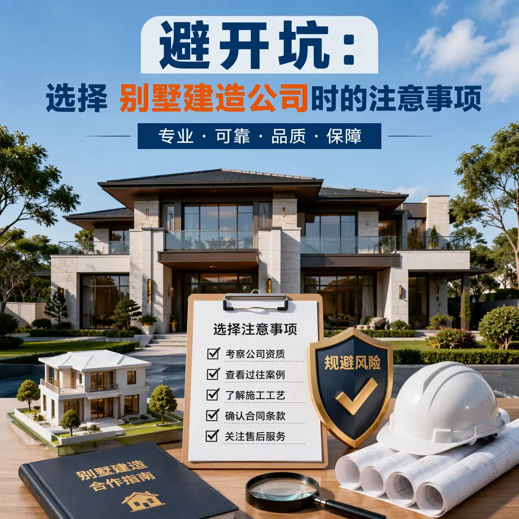 避开坑：选择 白云 别墅建造公司时的注意事项