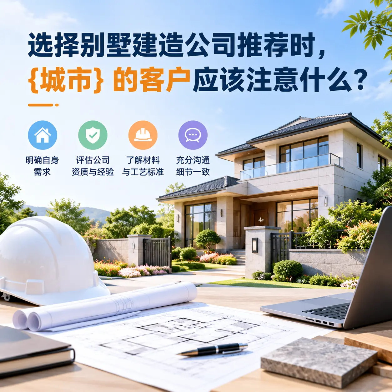 选择别墅建造公司推荐时，白云 的客户应该注意什么？
