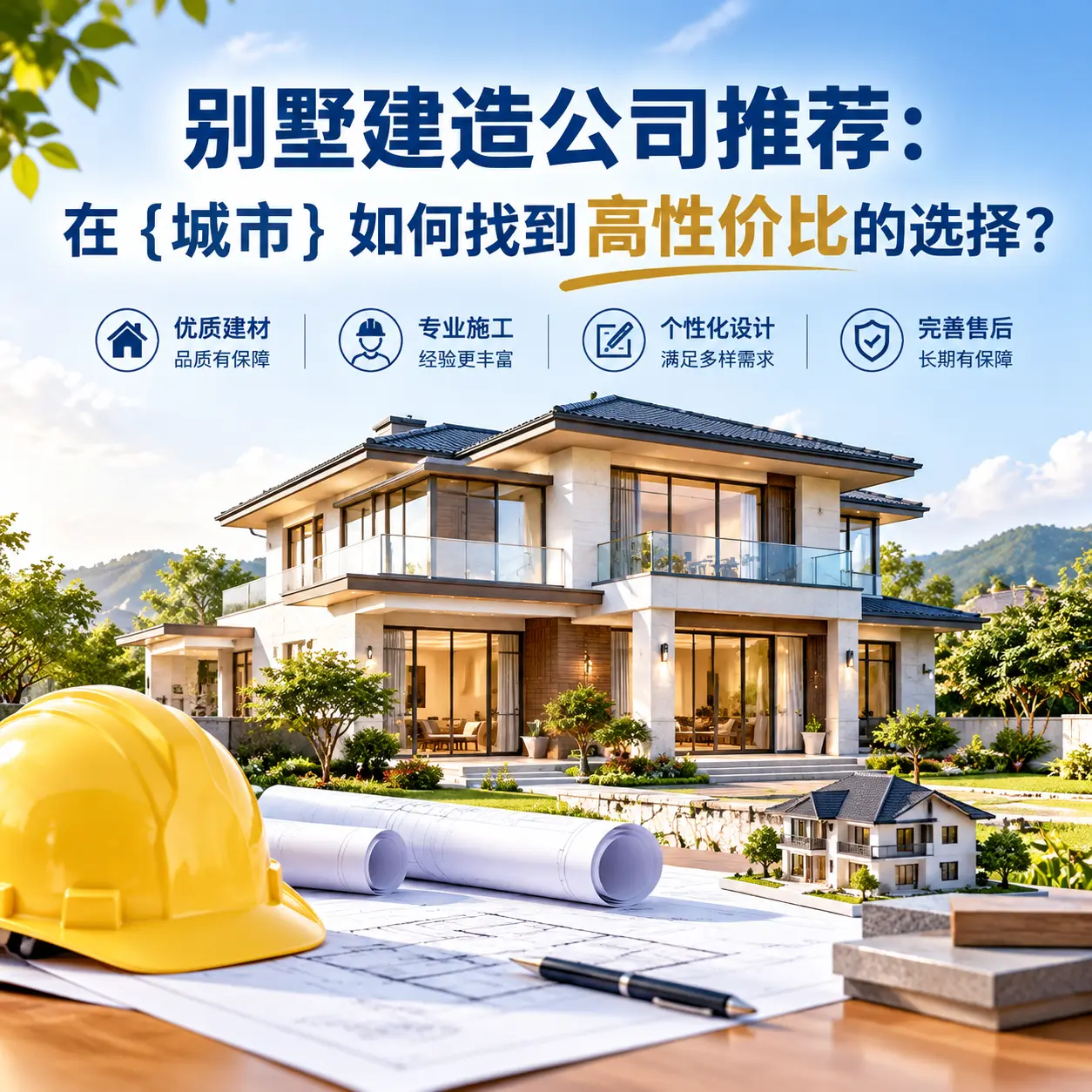 别墅建造公司推荐：在 白云 如何找到高性价比的选择？