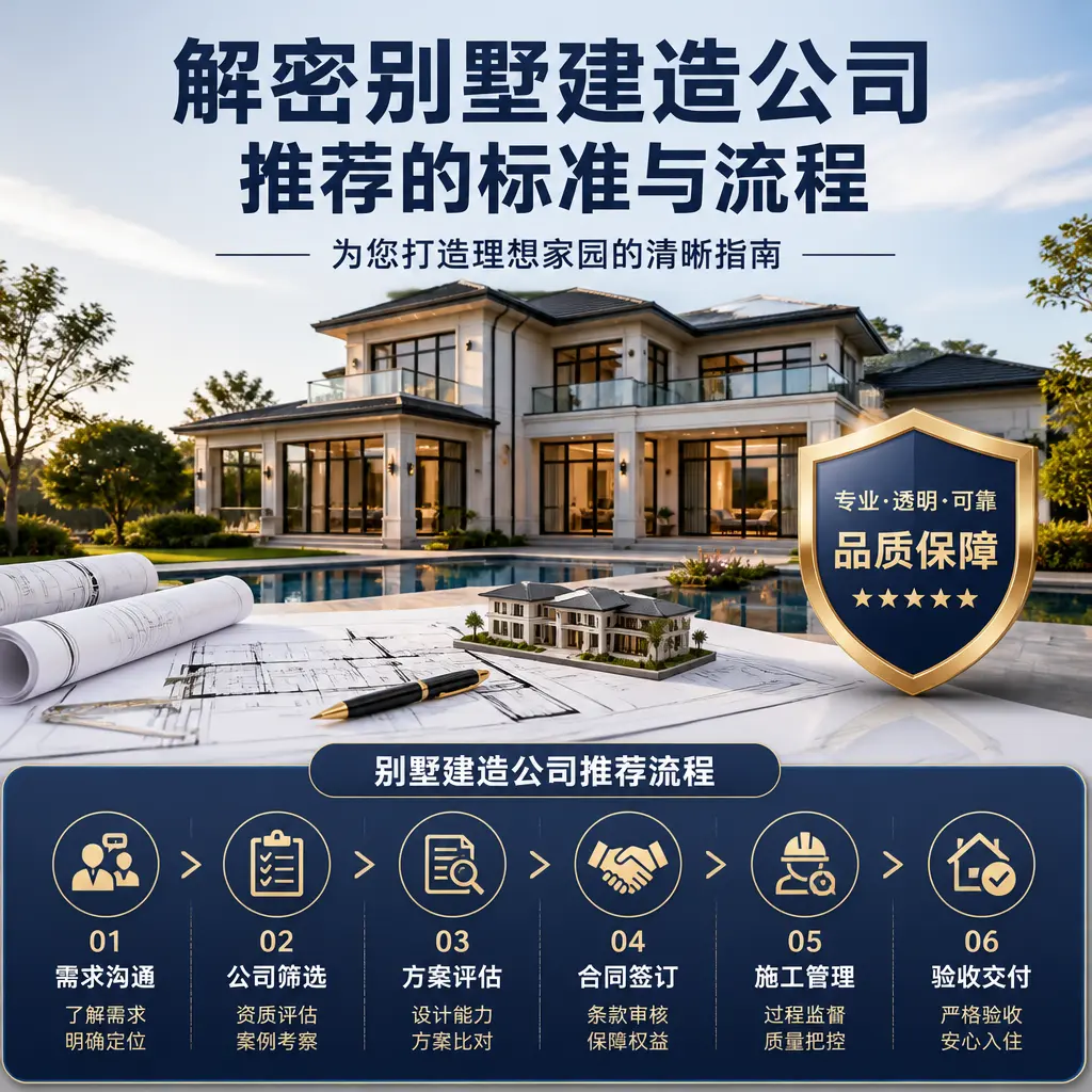 解密别墅建造公司推荐的标准与流程在 白云