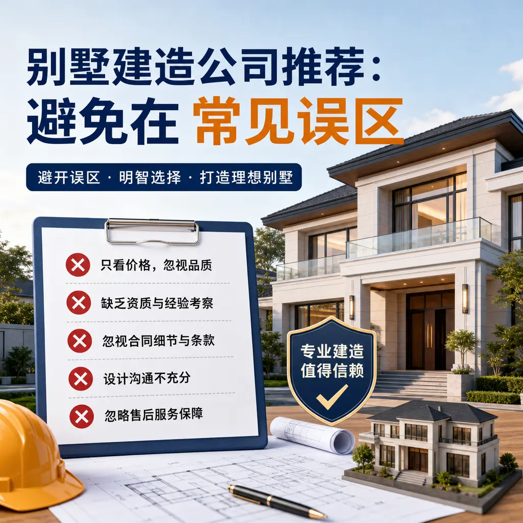 别墅建造公司推荐:避免在 白云 的常见误区