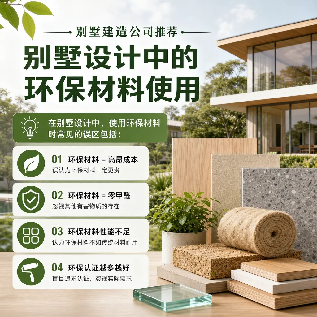 别墅建造公司推荐: 白云 别墅设计中的环保材料使用