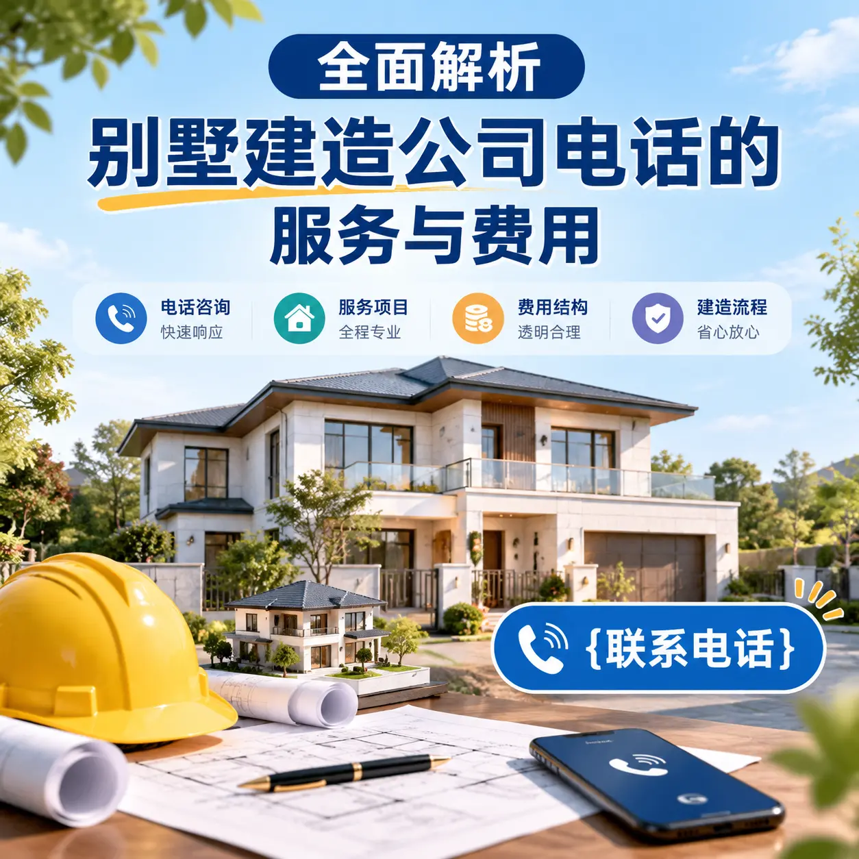 全面解析白云别墅建造公司电话的服务与费用