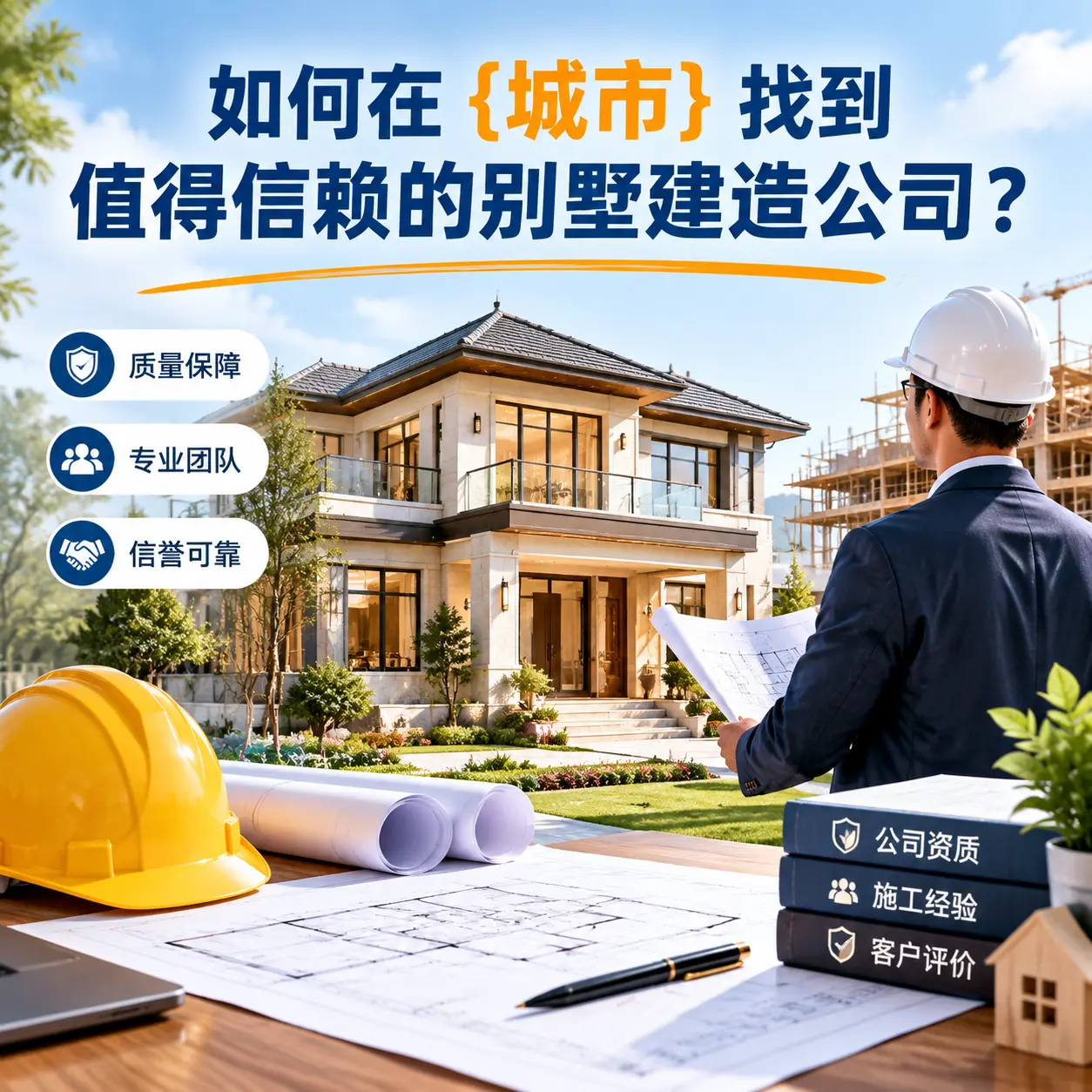 如何在 白云 找到值得信赖的别墅建造公司?