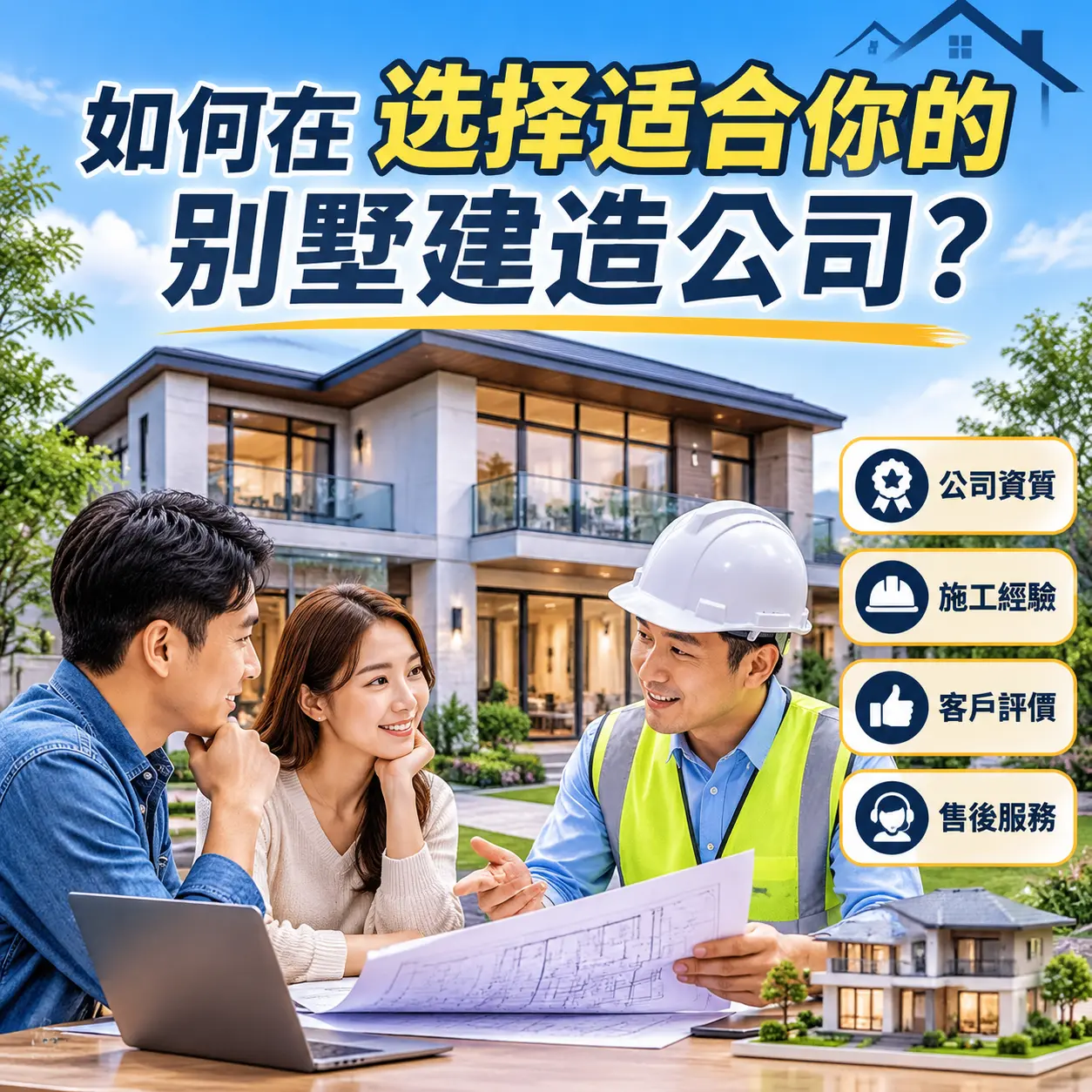 如何在 白云 选择适合你的别墅建造公司？